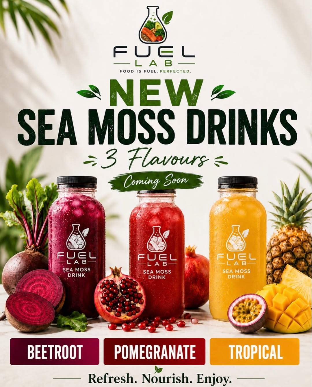 Freshly cooked Fuel Lab meals